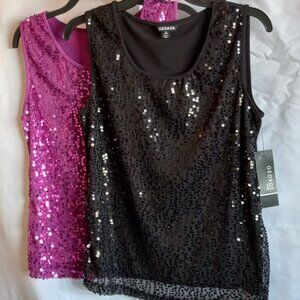 Two Sequin Tops